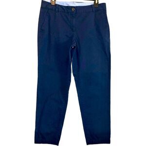 Talbots Weekend Cropped Chinos in Navy Blue Women’s 10P